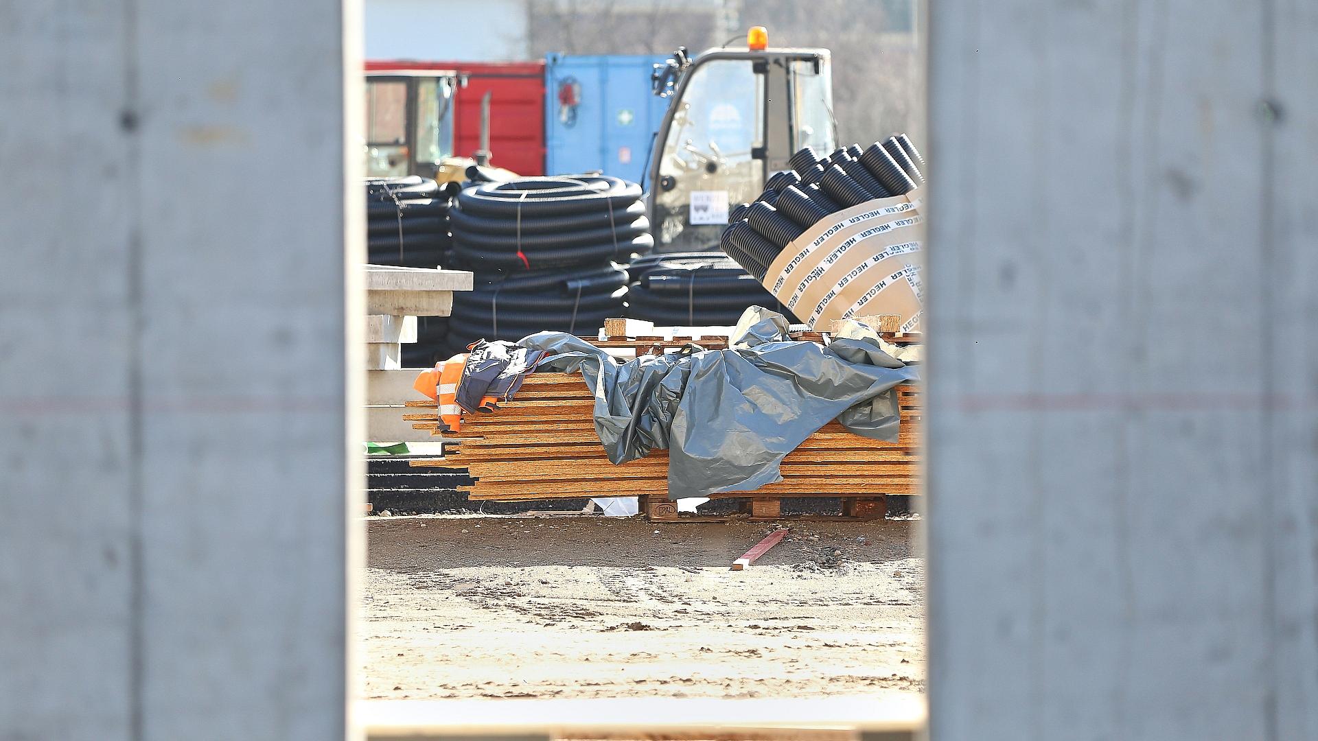 Baupreise für Wohngebäude im Mai gestiegen 1 Baustelle (Archiv)