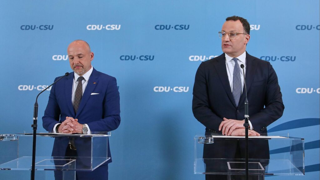 Alexander Hoffmann und Jens Spahn (Archiv)
