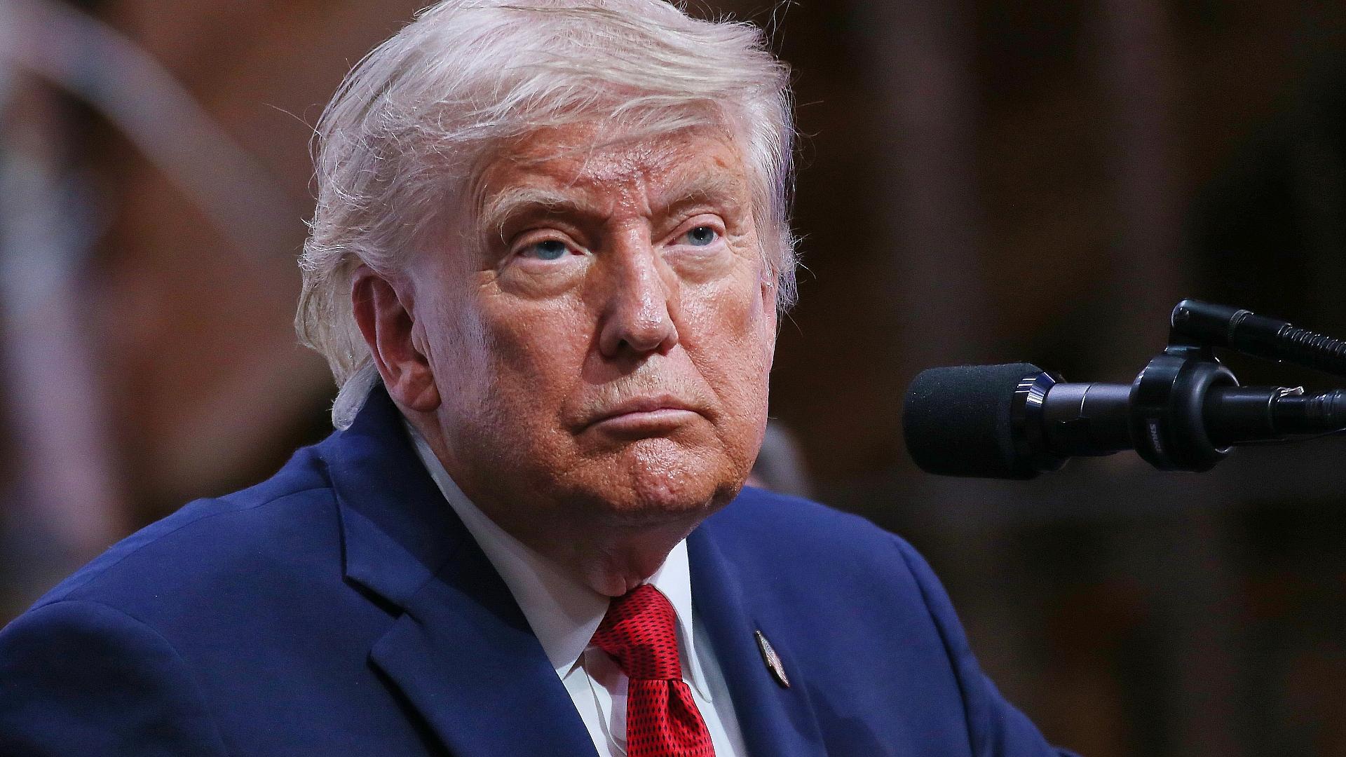 Trump bestätigt persönliche Einmischung in Sperre von US-Spieler 1 Donald Trump (Archiv)