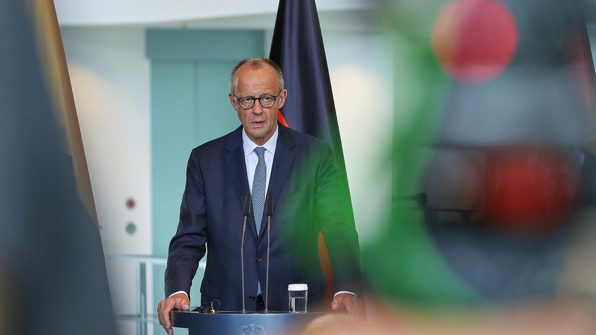"Love in the air" - Merz lobt Trump nach Nato-Gipfel 1 Friedrich Merz (Archiv)