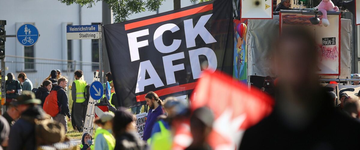 Massive Proteste gegen AfD-Parteitag in Erfurt 1 Demo vor AfD-Parteitag am 04.07.2026