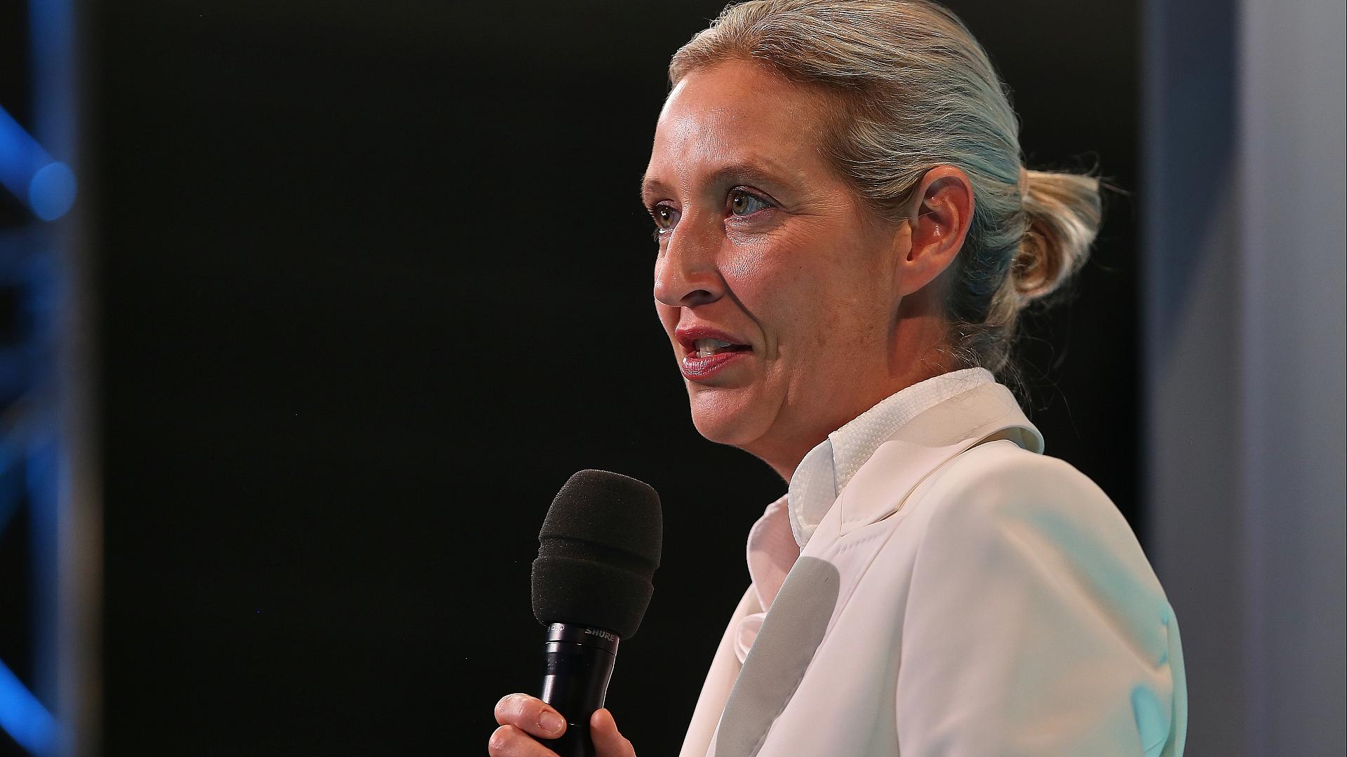 Politbarometer: AfD legt zu - Grüne und Linke verlieren 1 Alice Weidel (Archiv)