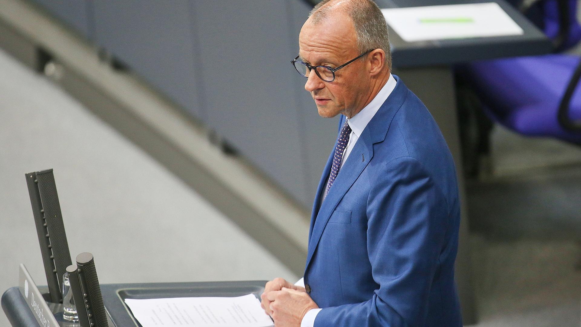 Merz verkündet Einigung bei Tomahawk-Kauf 1 Friedrich Merz am 09.07.2026