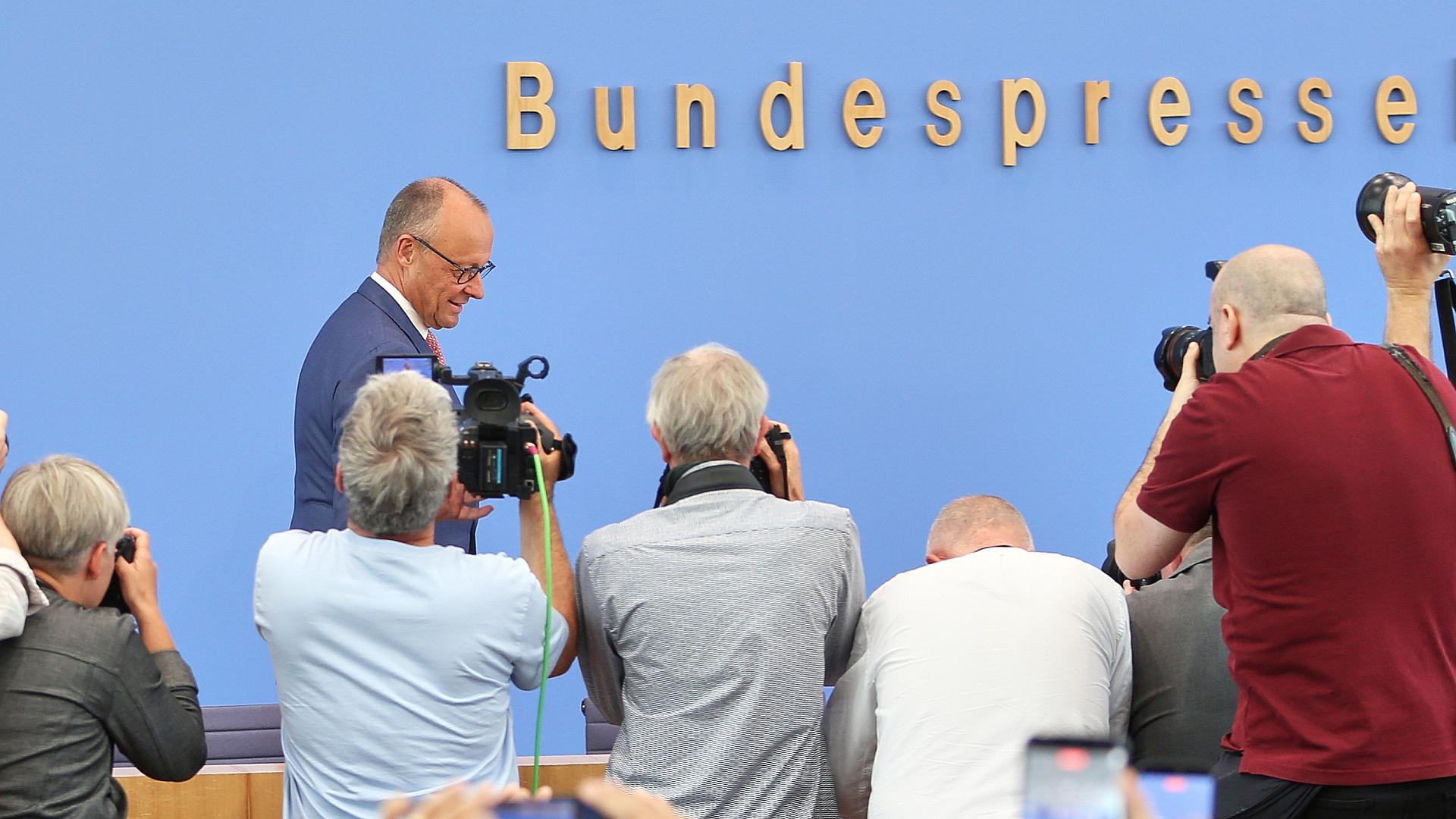 Merz lässt persönliche Konsequenzen nach Landtagswahlen offen 1 Friedrich Merz am 15.07.2026
