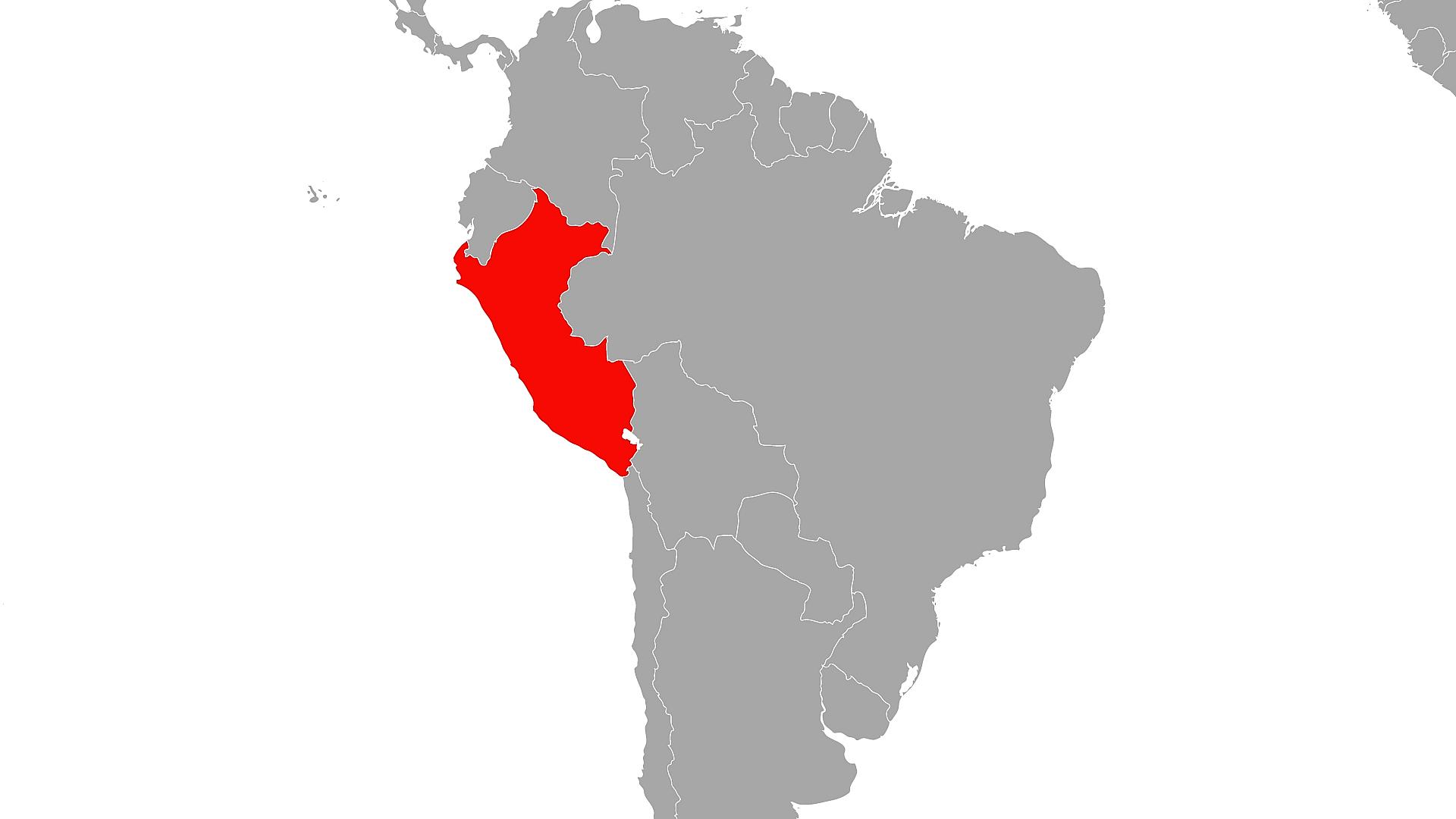 Mindestens fünf Tote bei Erdbeben in Peru 1 Peru (Archiv)