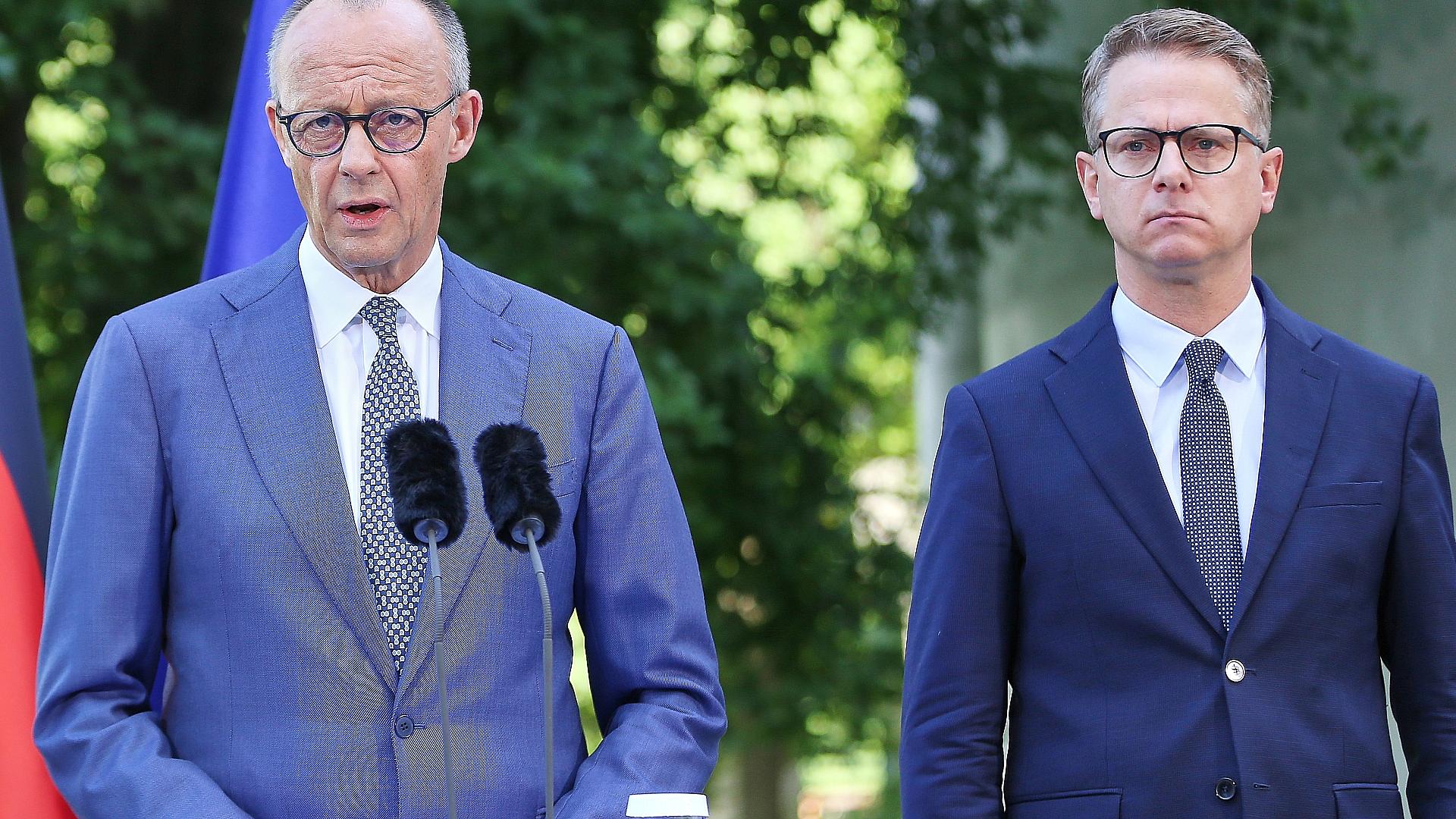 Merz und Linnemann am 24.07.2026