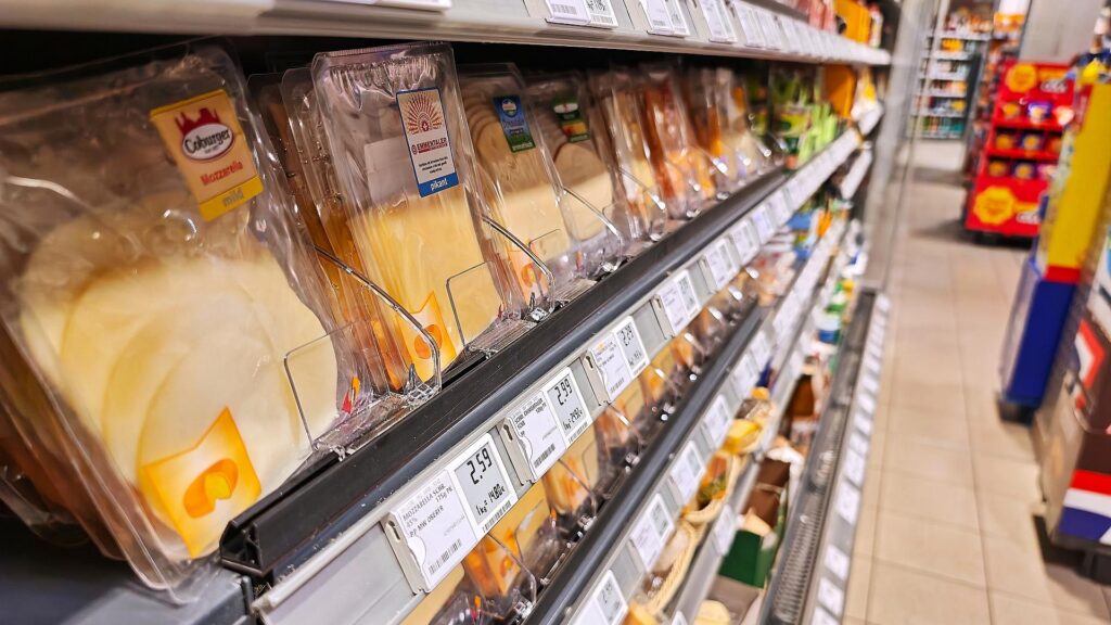 Inflation im Euroraum legt zu 2 Supermarkt (Archiv)