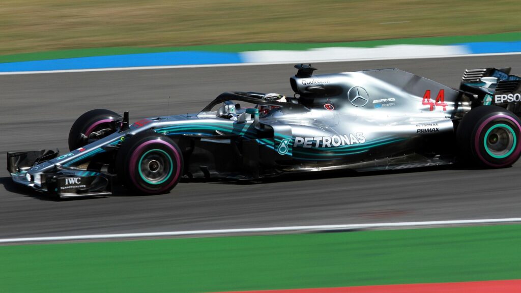 Formel-1-Rennauto von Mercedes (Archiv)