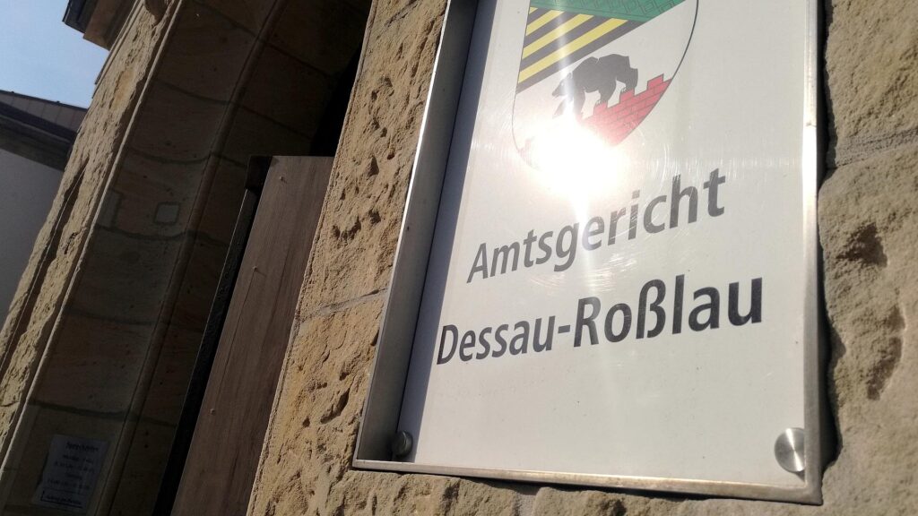 Amtsgericht Dessau-Roßlau (Archiv)