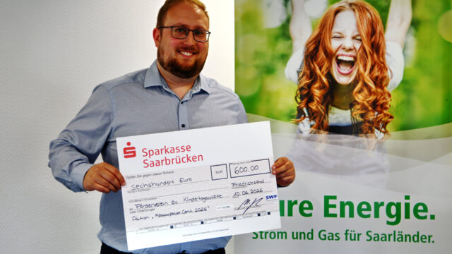 Stadtwerke Friedrichsthal stärken zehn Friedrichsthaler Einrichtungen mit 6.000 Euro 3 foerderver. ev kita