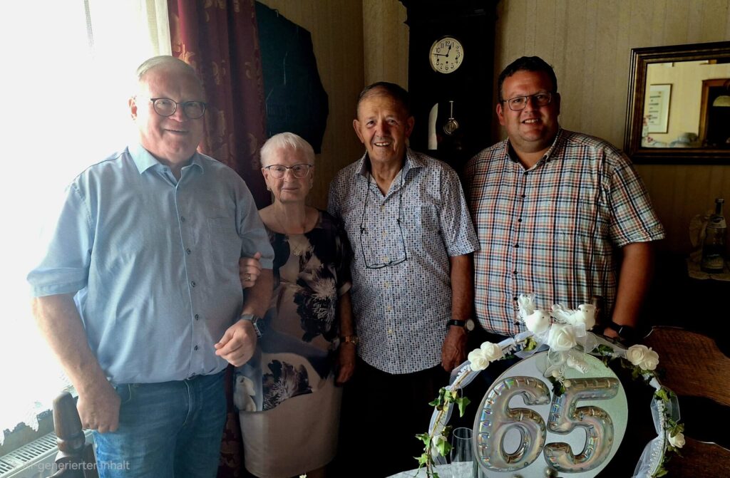 Ehepaar Herber aus Wiesbach feiert Eiserne Hochzeit 4 Aktuelles aus Eppelborn | Bild: Gemeinde Eppelborn Christina und Willibald Herber aus Wiesbach feierten Eiserne Hochzeit