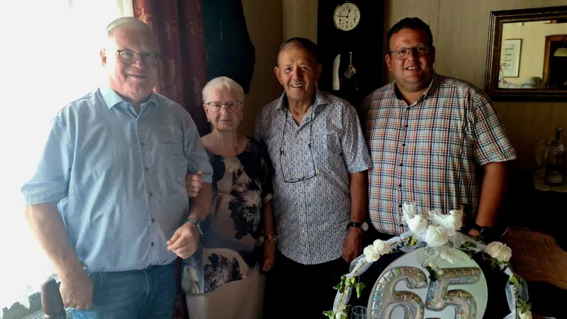 Ehepaar Herber aus Wiesbach feiert Eiserne Hochzeit