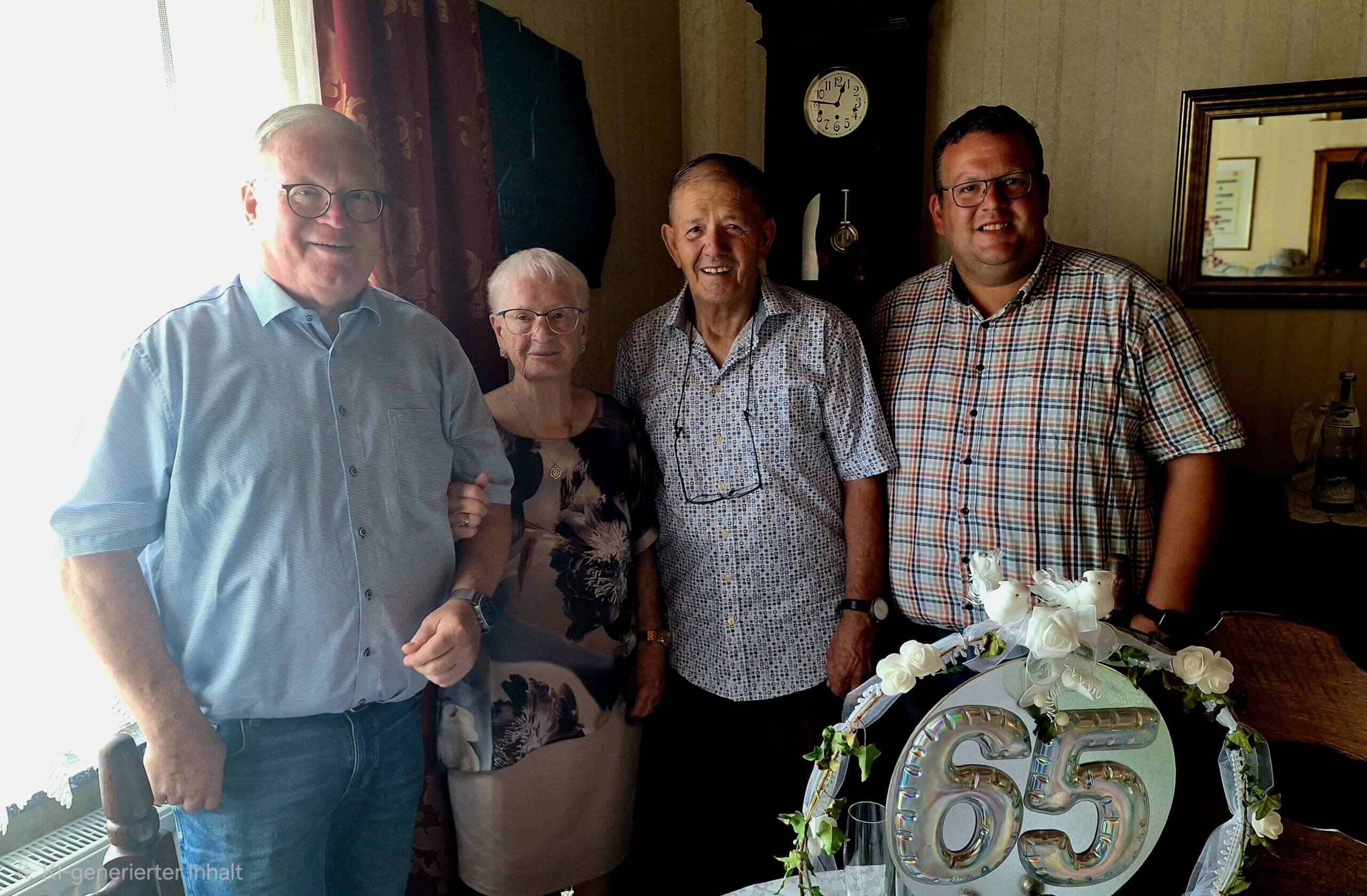 Ehepaar Herber aus Wiesbach feiert Eiserne Hochzeit 1 Aktuelles aus Eppelborn | Bild: Gemeinde Eppelborn Christina und Willibald Herber aus Wiesbach feierten Eiserne Hochzeit