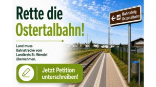 Ottweiler unterstützt Petition für Erhalt der Ostertalbahn