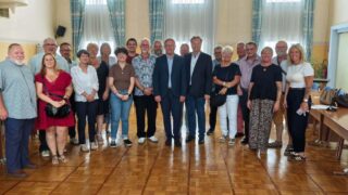 Eppelborner Delegation besucht Partnerstadt Outreau zum Nationalfeiertag