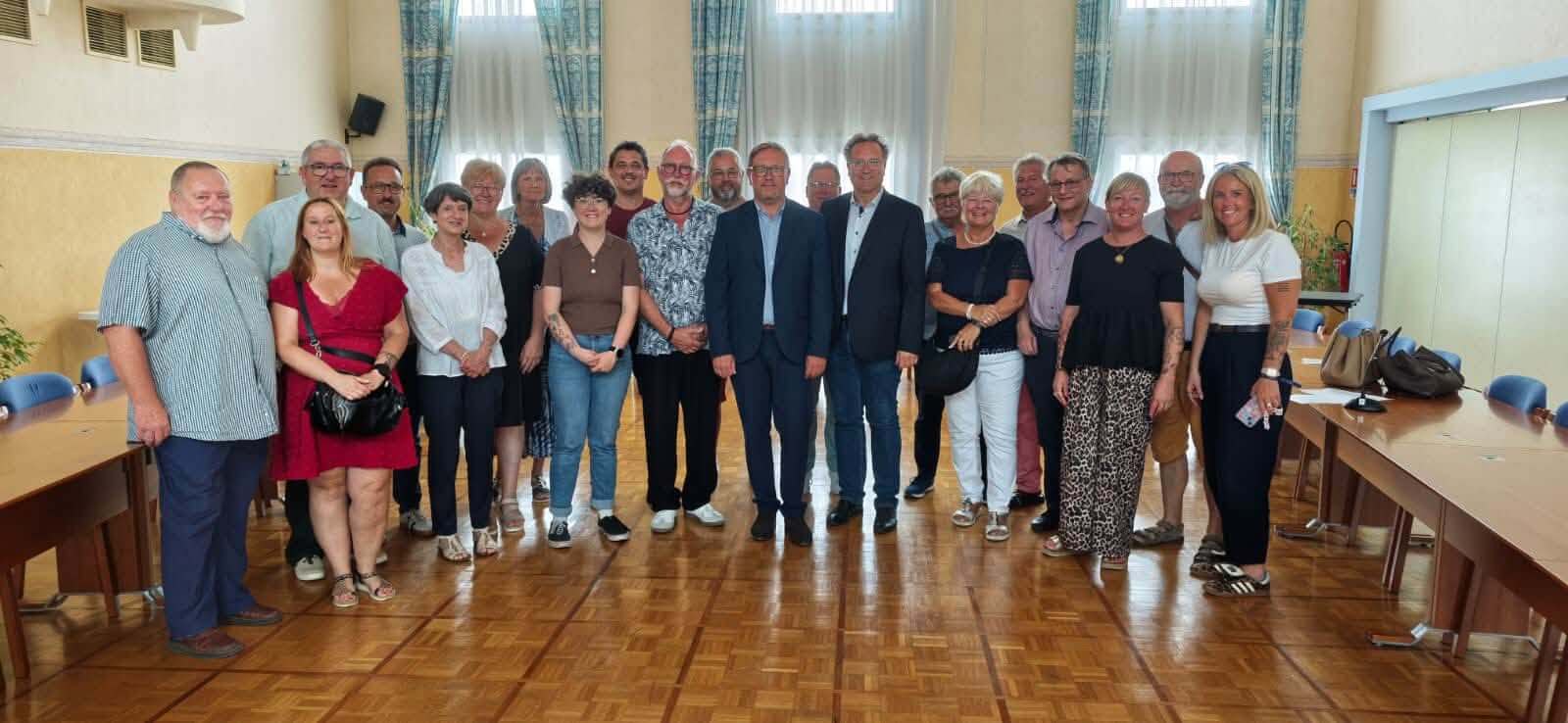 Eppelborner Delegation besucht Partnerstadt Outreau zum Nationalfeiertag 1 Aktuelles aus Eppelborn | Bild: Gemeinde Eppelborn Delegationsreise nach Outreau stärkt deutsch-französische Freundschaft