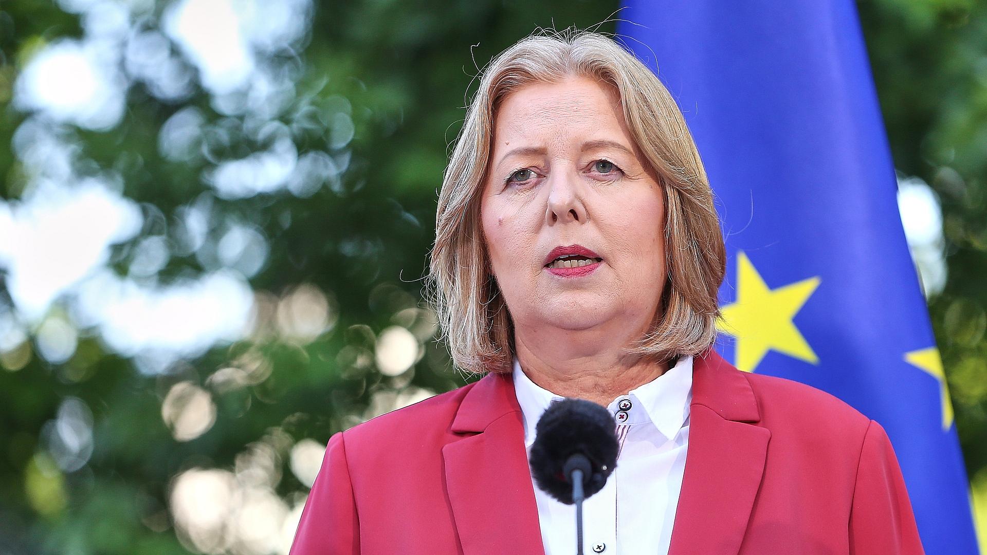 Bas sieht "historische Verantwortung" für SPD in Koalition 1 Bärbel Bas (Archiv)