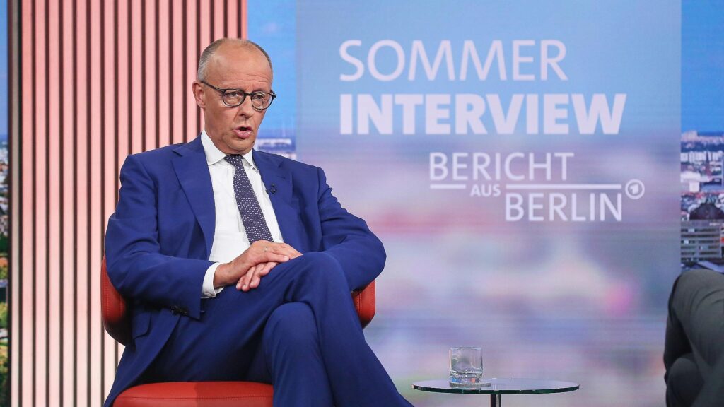 Friedrich Merz am 30.08.2026
