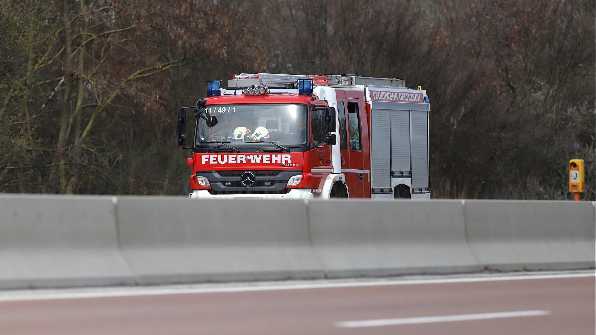 Weitere Evakuierungen in der Eifel wegen Waldbrand in Belgien 1 Feuerwehr (Archiv)
