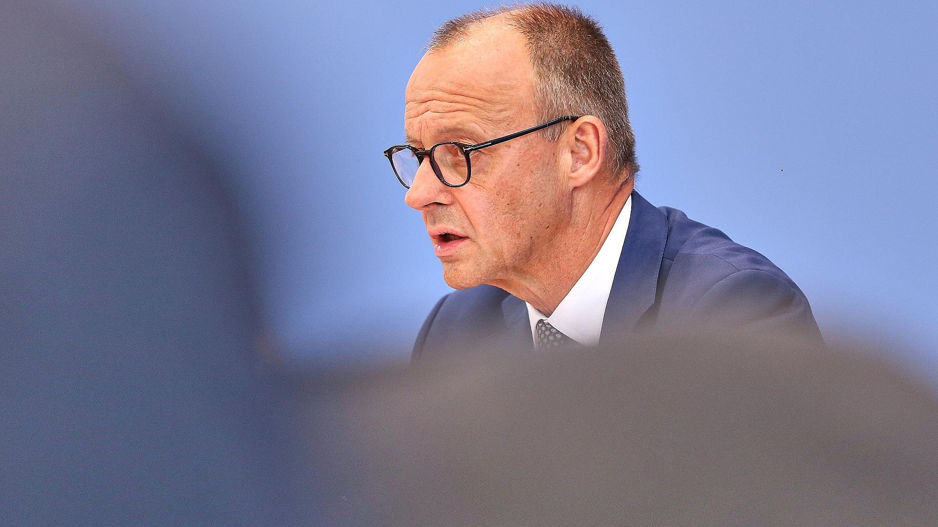 Merz will bei Klausur Wirtschaftspolitik beraten 1 Friedrich Merz (Archiv)