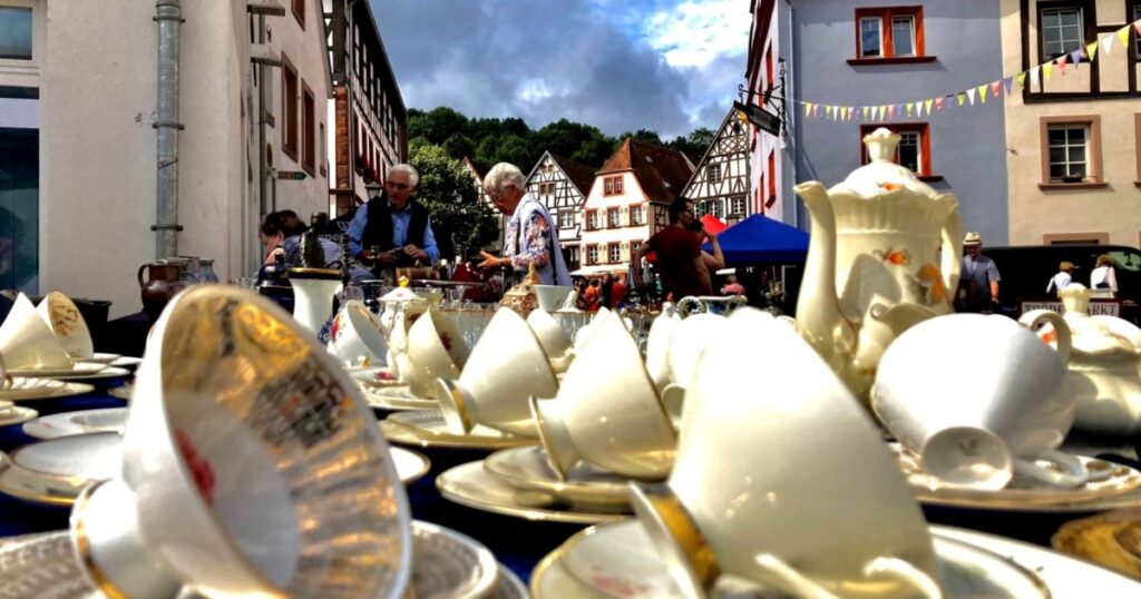 Antik- und Trödelmarkt in Ottweilers Altstadt zieht Besucher aus der Region an 1 Aktuelles aus Ottweiler | Bild: Stadt Ottweiler Neues aus der Altstadt