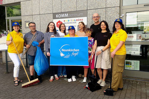 Neunkirchen fegt!: Anmeldung für interkulturelles Reinigungsprojekt bis 7. August 1 Aktuelles aus Neunkirchen | Bild: Bereitgestellt durch die Kreisstadt Neunkirchen Bis 7. August anmelden: Neunkirchen fegt! – Neues interkulturelles Projekt