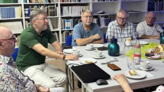 Landrat Sören Meng spricht bei Stammtisch über Geschichte und Gegenwart des Landkreises Neunkirchen