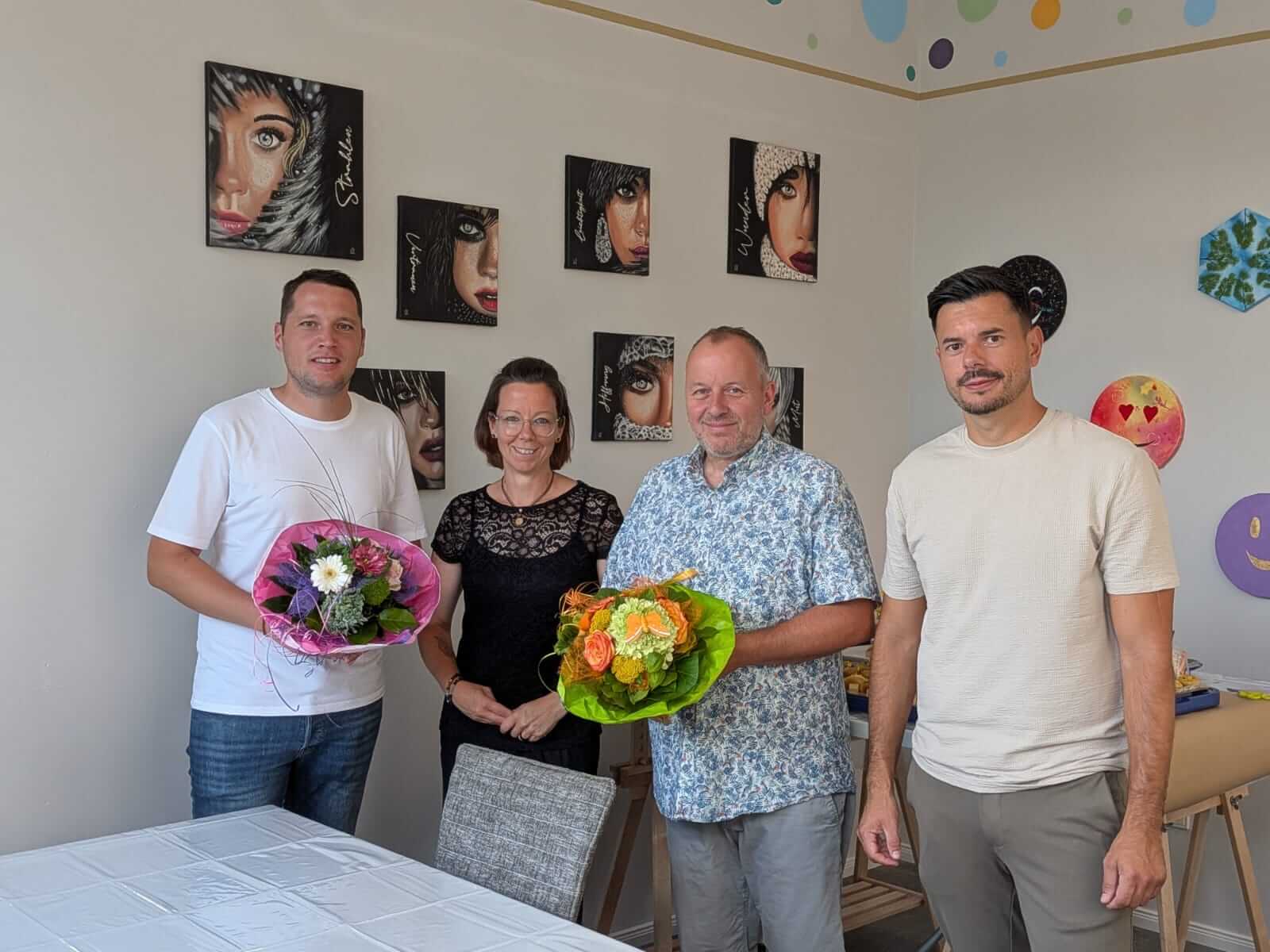 Kreativ-Atelier „Punkt, Punkt, Komma, Strich“ in Dirmingen eröffnet 1 Aktuelles aus Eppelborn | Bild: Gemeinde Eppelborn Kreativität ausleben – das geht ab sofort in Dirmingen bei „Punkt, Punkt, Komma, Strich“