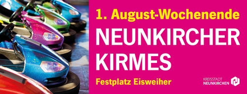 Aktuelles aus Neunkirchen | Bild: Bereitgestellt durch die Kreisstadt Neunkirchen Neunkircher Kirmes startet mit Lasershow