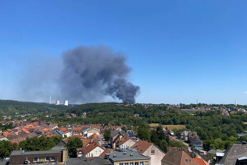 Aktuelles aus Neunkirchen | Bild: Bereitgestellt durch die Kreisstadt Neunkirchen Großbrand in Wellesweiler gelöscht