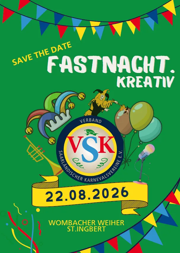VSK Saar veranstaltet „Fastnacht kreativ“ am Wombacher Weiher 2 VSK Saar veranstaltet „Fastnacht kreativ“ am Wombacher Weiher