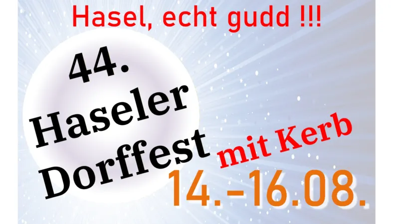 Sonderbusse zum 44. Haseler Dorffest eingerichtet 13 Sonderbusse zum 44. Haseler Dorffest eingerichtet