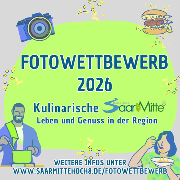 Aktuelles aus Eppelborn | Bild: Gemeinde Eppelborn LAG SaarMitte8 e.V. Fotowettbewerb 2026 auf der Zielgeraden!