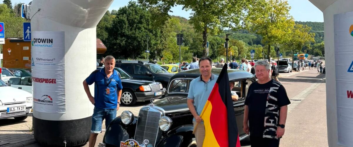 Oldtimer-Rallye des MSC Eppelborn führt durch das Saarland 1 Aktuelles aus Eppelborn | Bild: Gemeinde Eppelborn Oldtimer-Raritäten auf großer Tour durch das Saarland