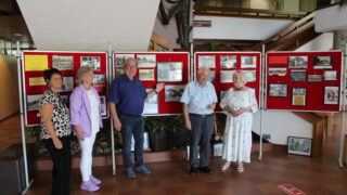 Ausstellung mit historischen Fotos aus Homburg im Rathaus eröffnet