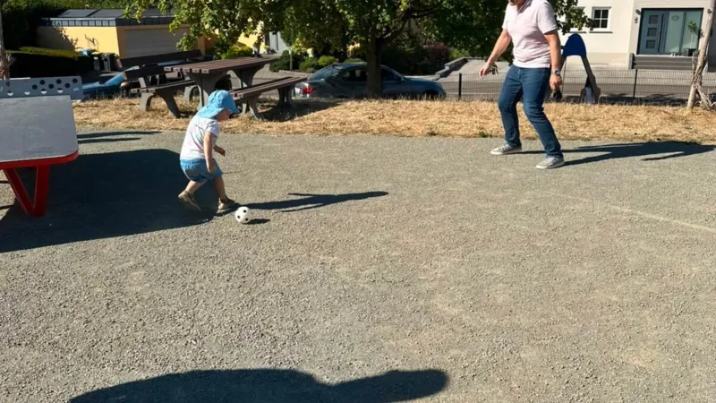 Spielplatz in Bubach für ältere Kinder erweitert 3 Spielplatz in Bubach für ältere Kinder erweitert