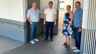 Wiesbach: Grundschule barrierefrei umgebaut, Hallenfoyer saniert