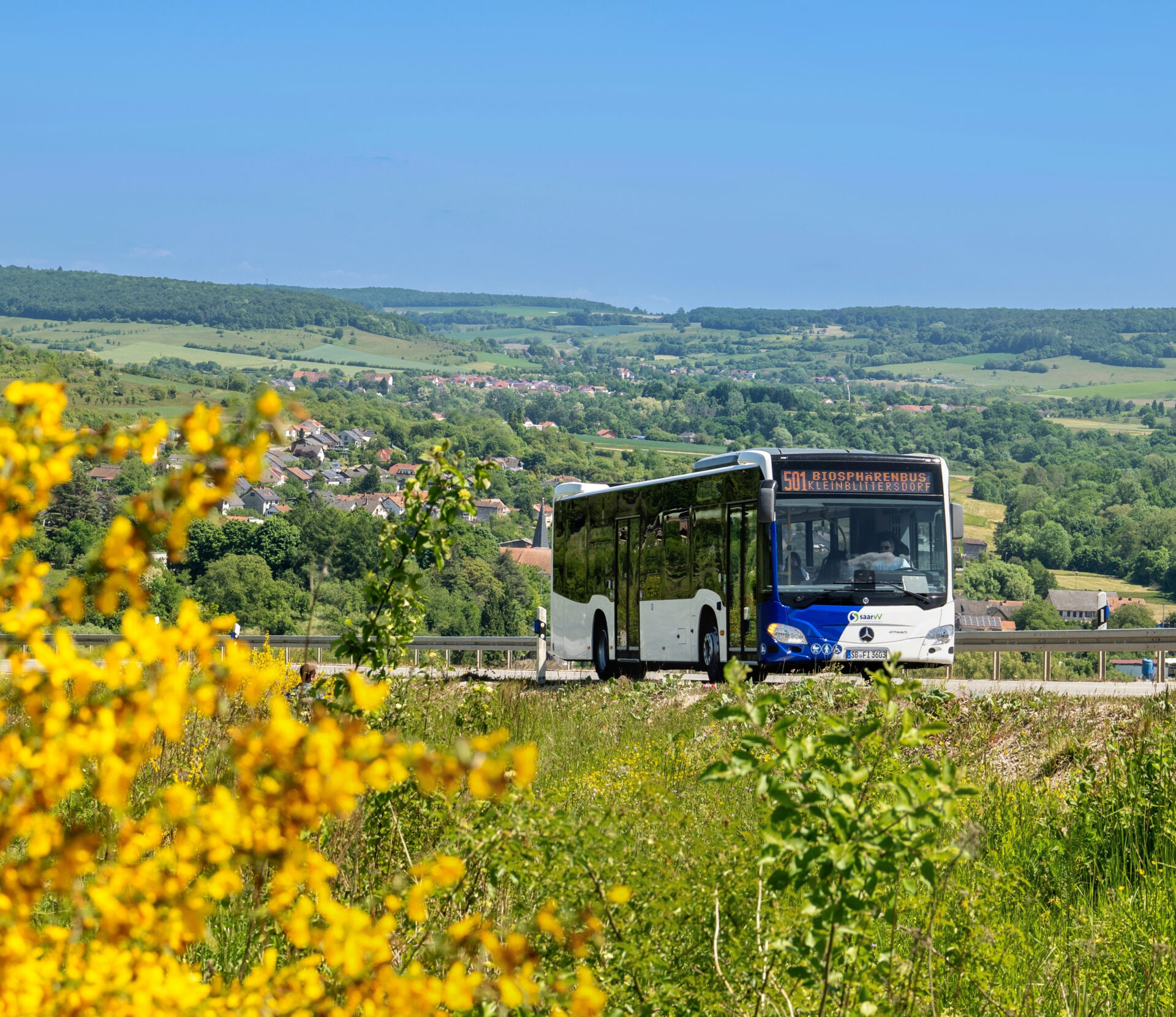 Biosphärenfest in Walsheim: Anreise ohne eigenes Auto empfohlen 1 Aktuelles aus St. Ingbert | Bild: Stadt St. Ingbert Einfach und bequem zum Biosphärenfest nach Walsheim am 30. August