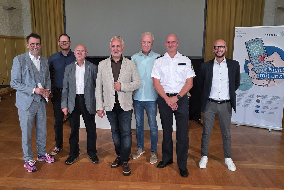 Bild: Stadt Friedrichsthal Treffen der Seniorensicherheitsberater