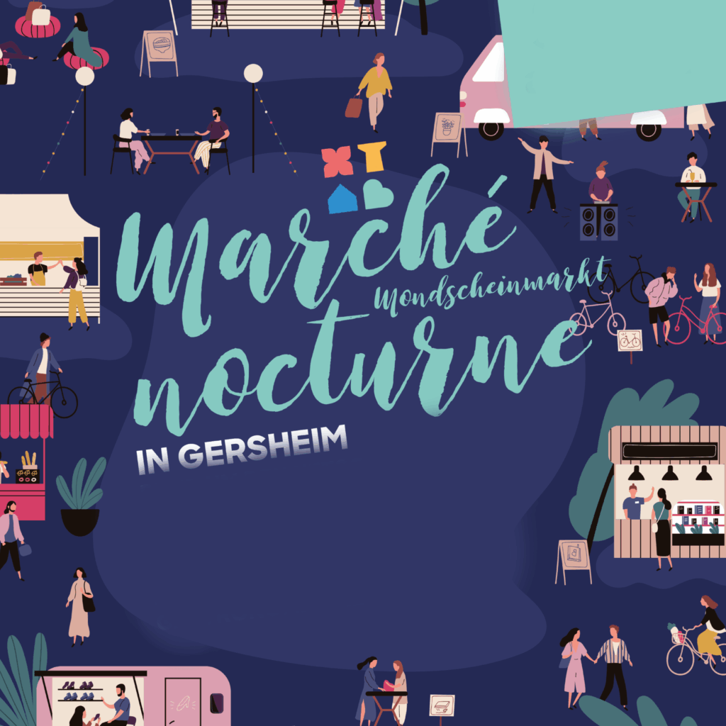 Fünfter Mondscheinmarkt in Gersheim am 11. September 10 Bild: Gemeinde Gersheim Mondscheinmarkt | 11. September