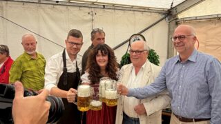 Homburger Oberbürgermeister besucht Kickelhahnfest in Partnerstadt Ilmenau