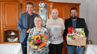 Ehepaar Backes feiert 65. Hochzeitstag in Wiebelskirchen