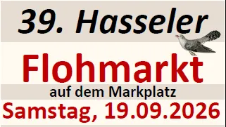 39. Hasseler Flohmarkt findet im September statt