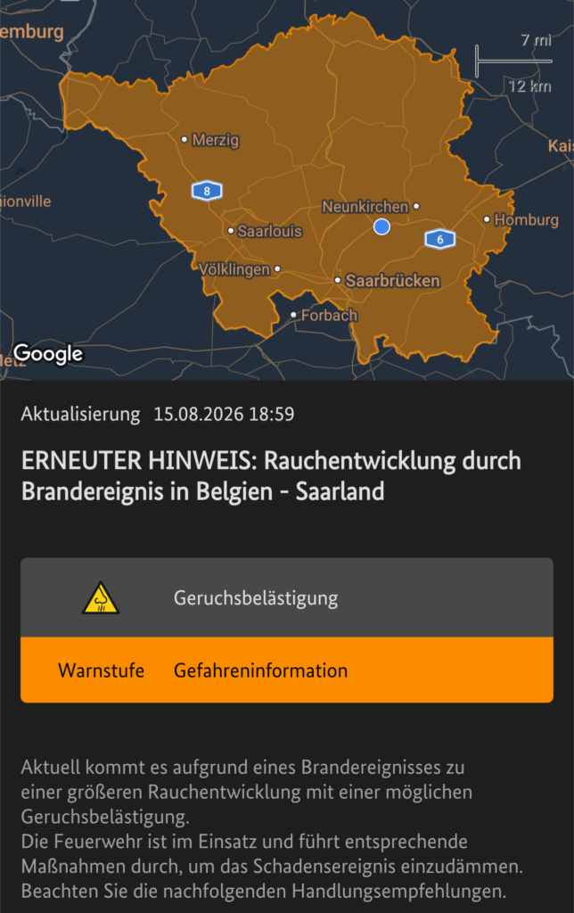 Rauch aus Belgien zieht über das Saarland 2 share 1680130866948884381