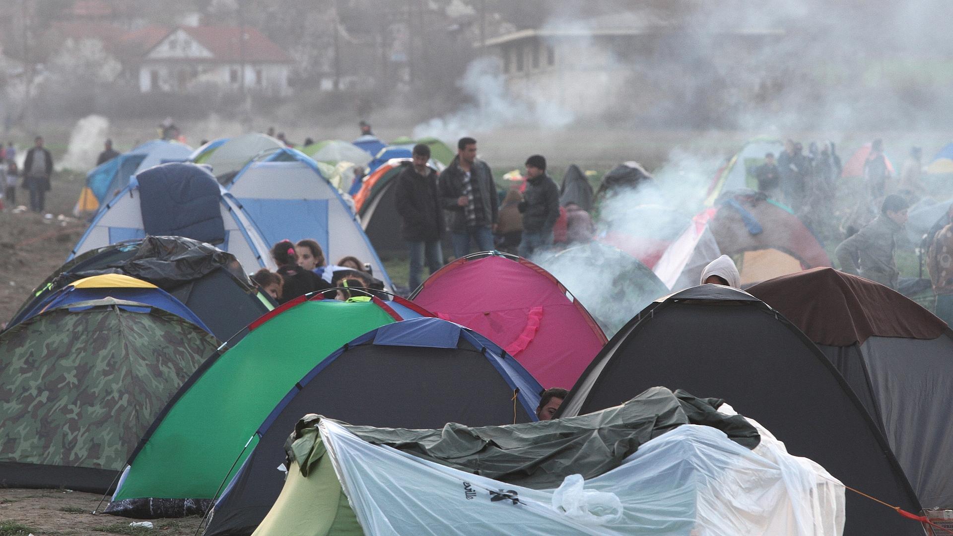 Flüchtlingslager Idomeni (Archiv)