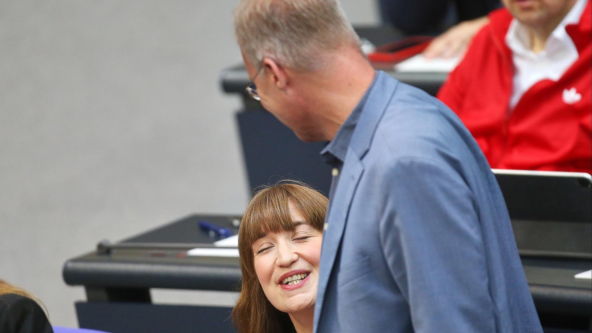 Infratest: SPD und Linke legen zu - AfD weiter klar vor Union 1 Heidi Reichinnek und Matthias Miersch (Archiv)
