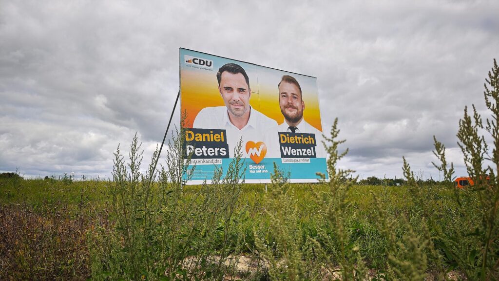 CDU-Wahlplakat für die Landtagswahl 2026 in Mecklenburg-Vorpommern (Archiv)