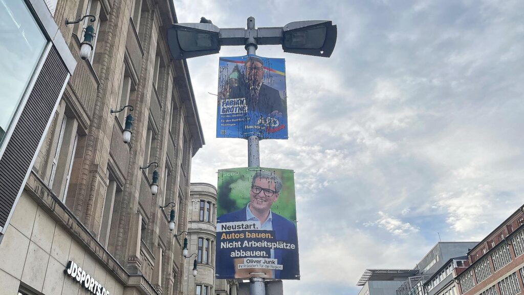 Wahlplakate für die Kommunalwahlen (Archiv)