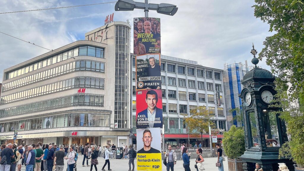 Wahlplakate für die Kommunalwahlen 2026 (Archiv)
