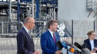 Merz warnt bei „Wahlkampftermin“ in Sachsen-Anhalt vor AfD-Wahl